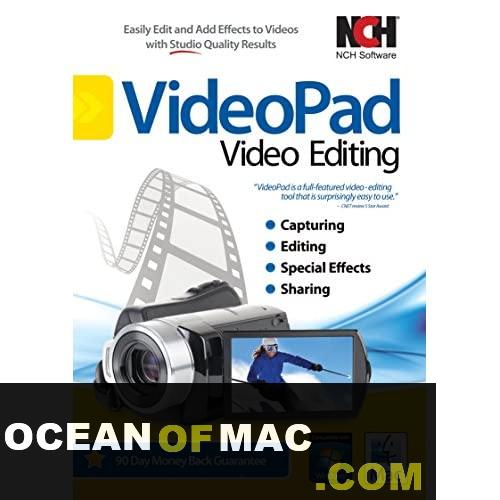 Download VideoPad Video Editor 9 for Mac