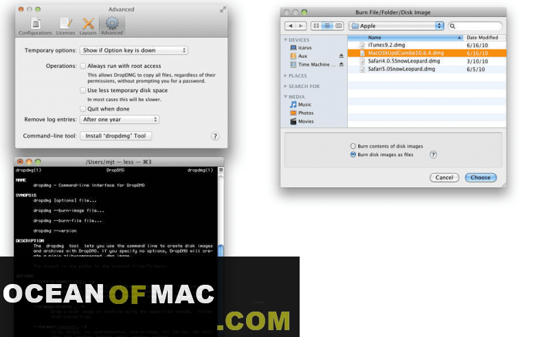 DropDMG 3.5 for macOS Free Download