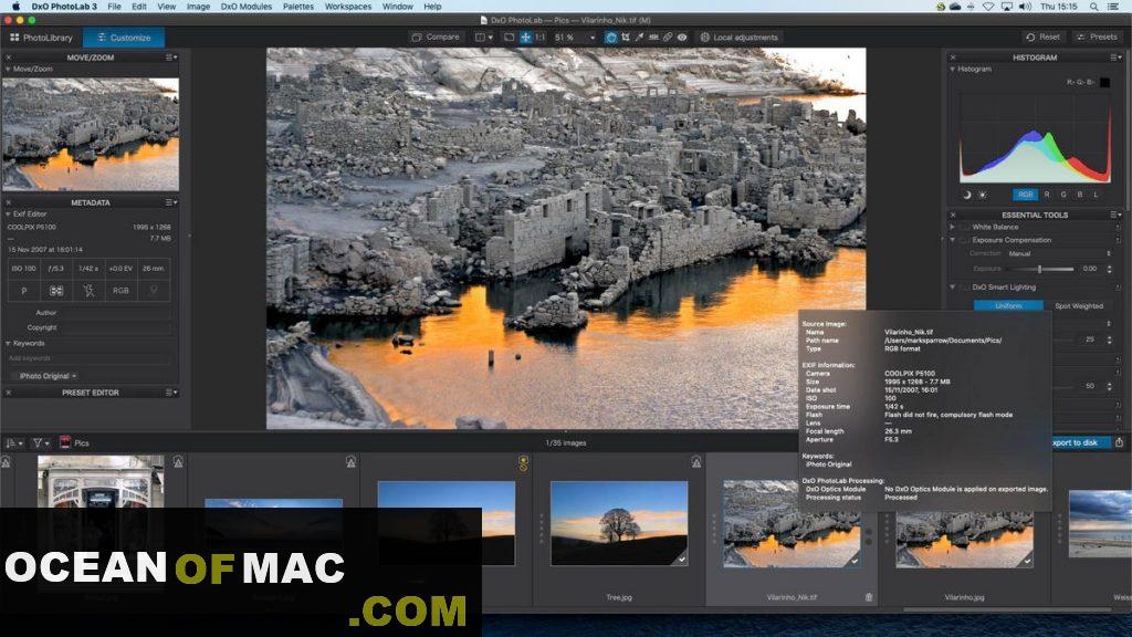 DxO Photo Software Suite for macOS Free Download