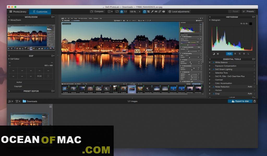 DxO PhotoLab 2.1.0 for Mac Dmg Free Download