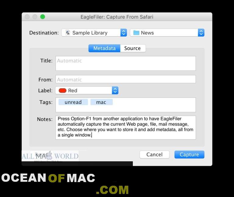 EagleFiler for macOS Free Download