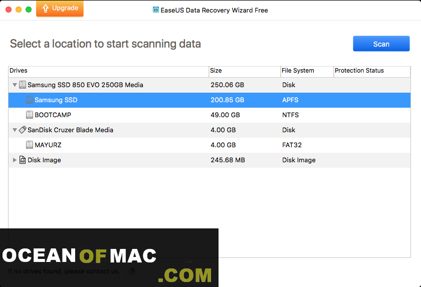 EaseUS Data Recovery Wizard 11.8 for Mac Dmg Full Version