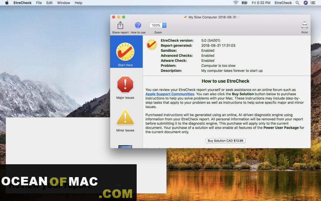 EtreCheckPro 6 for Mac Dmg Free Download