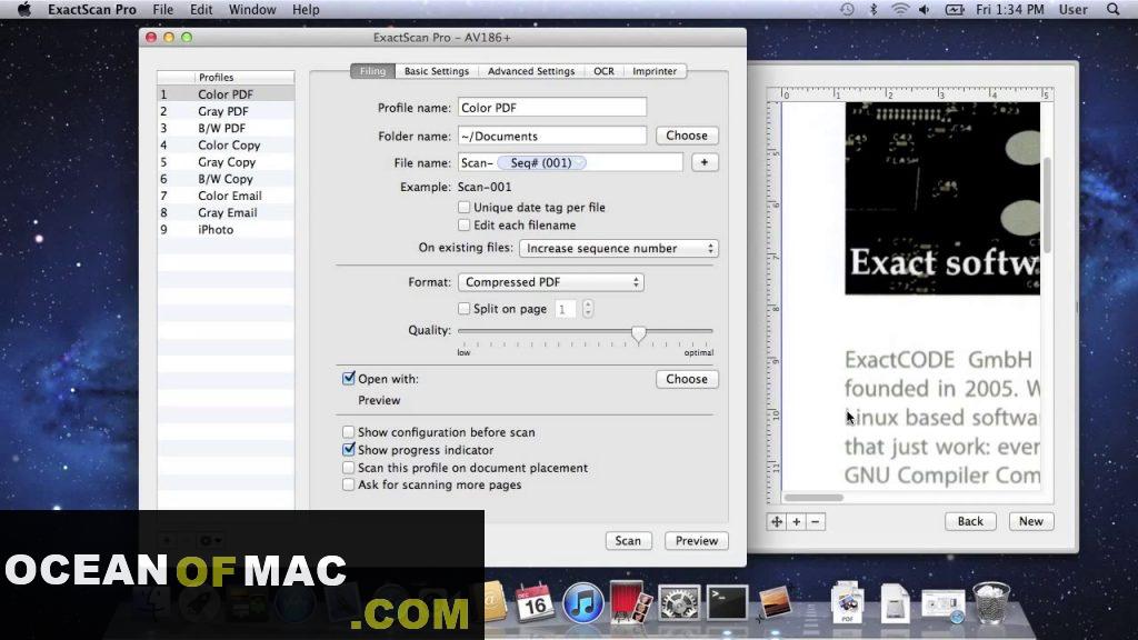ExactScan Pro 20 for Mac Dmg