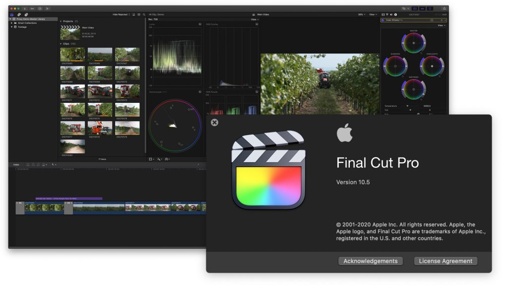 Final Cut Pro 10.5.3 for macOS Big Sur (Intel M1) Full Version Download