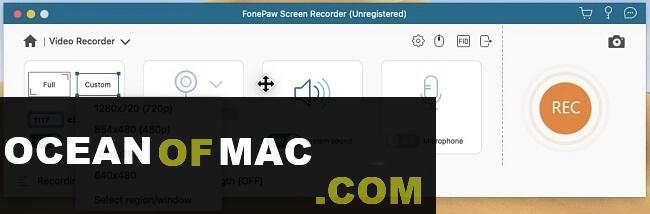 FonePaw Screen Recorder 2022 for Mac Dmg Free Download