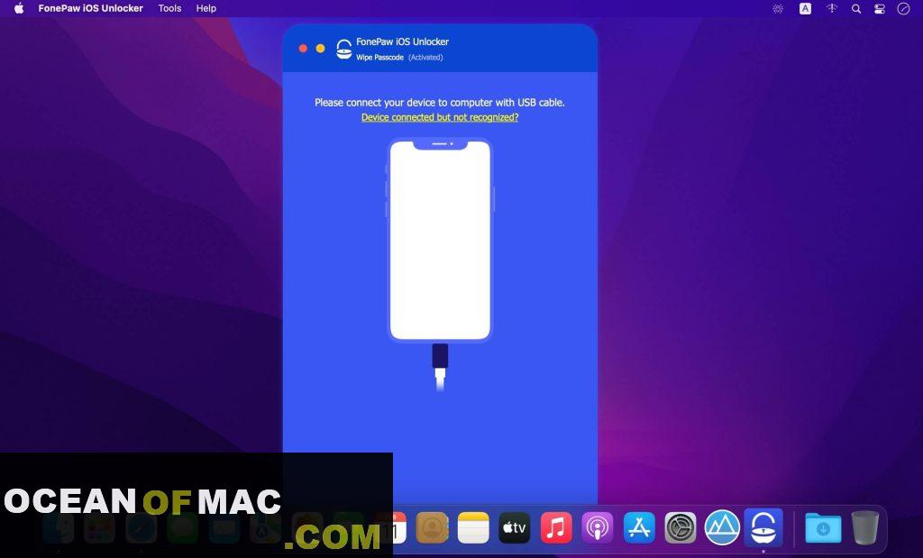 FonePaw iOS Unlocker 2022 for Mac Dmg Free Download