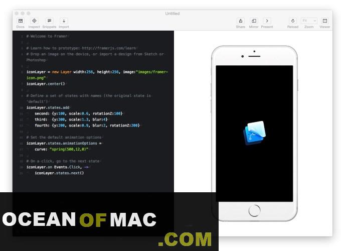 Framer Studio v122 for Mac Dmg