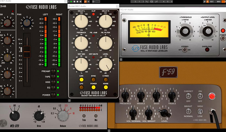 Fuse Audio Labs Plugins Bundle 2021 for Mac Dmg Download Free
