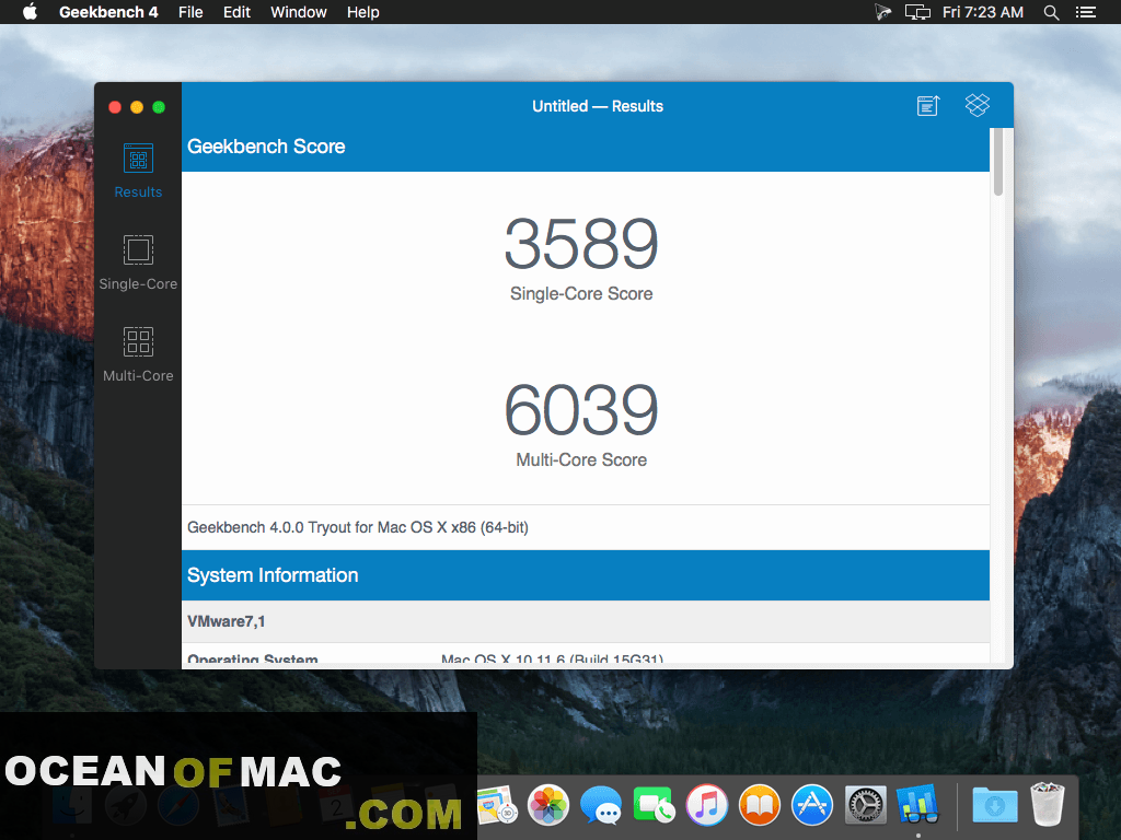 Geekbench 4.4.4 for Mac Dmg