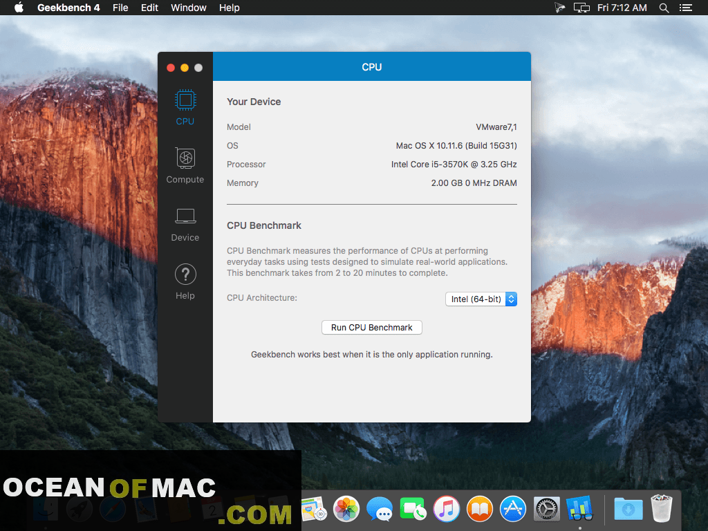 Geekbench 4.4.4 for macOS Free Download