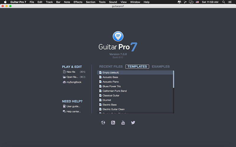 Guitar Pro 7.5.5 for macOS Free Download