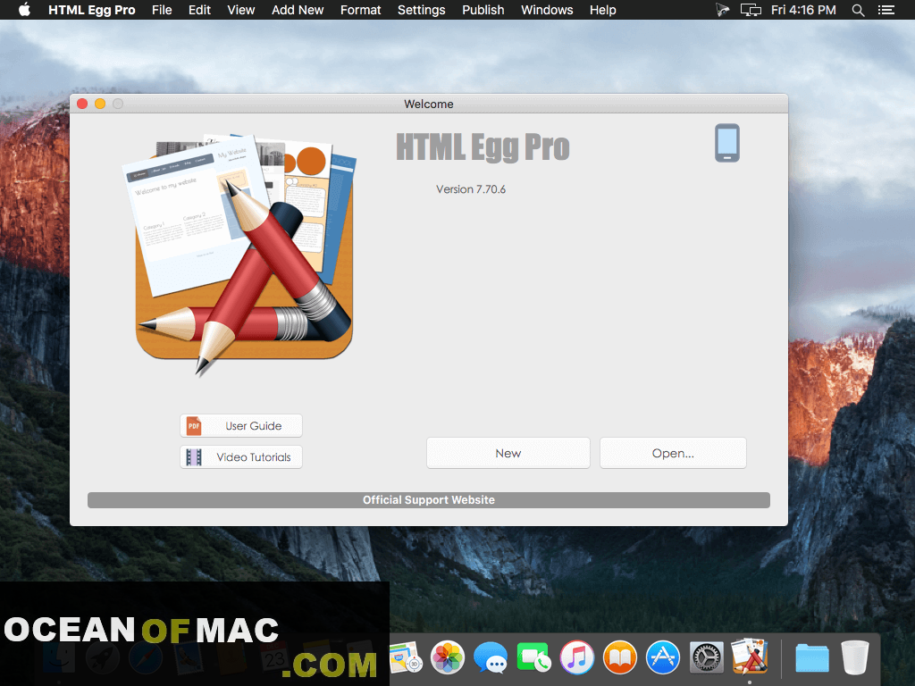 HTML Egg Pro 7.70 for Mac Dmg Free Download
