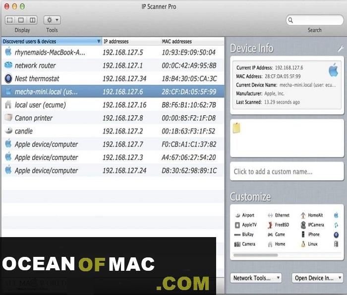 IP Scanner Pro 4 for macOS Free Download