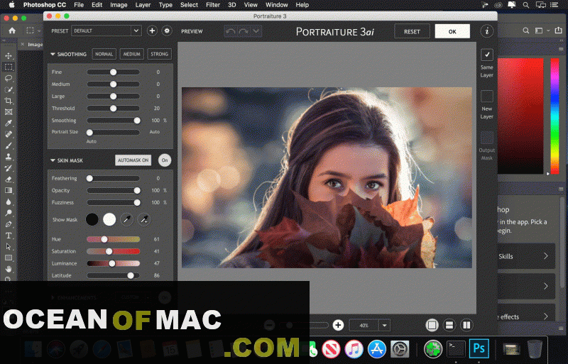 Imagenomic Portraiture 3 for Adobe Photoshop macOS Free Download