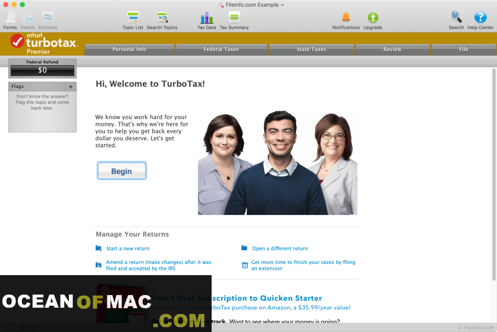 Intuit TurboTax Deluxe 2019 for Mac Dmg Free Download