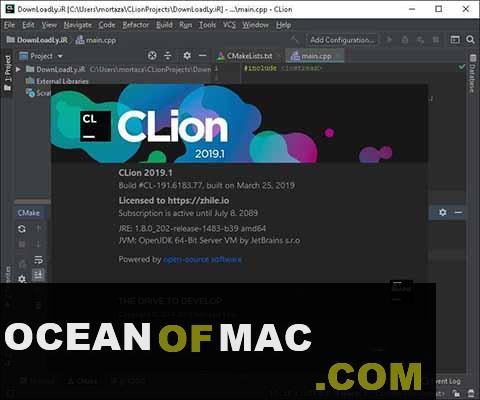 JetBrains CLion 2020 for Mac Dmg