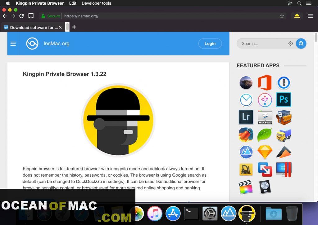 Kingpin Private Browser for Mac Dmg Full Version Download