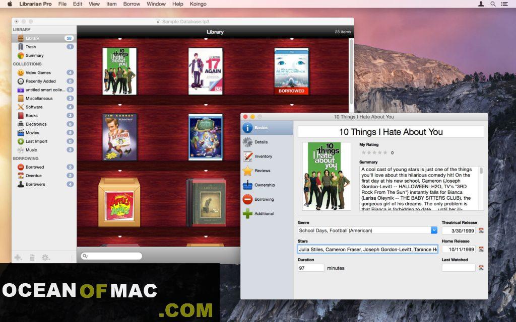 Librarian Pro 6 for Mac Dmg Free Download