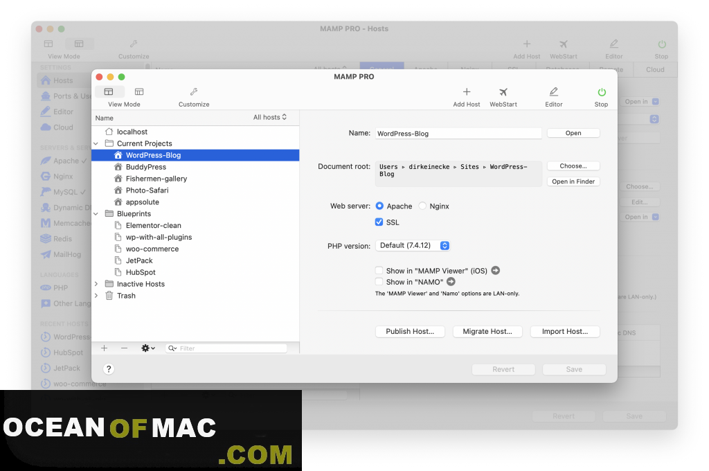 MAMP PRO 6 for Mac Dmg Free Download