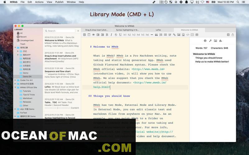 MWeb 4 for Mac Dmg Free Download