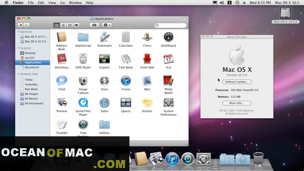Mac OS X Leopard Free Download