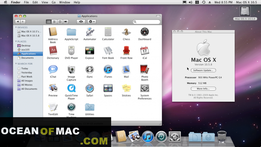 mac os x 10.5 leopard download