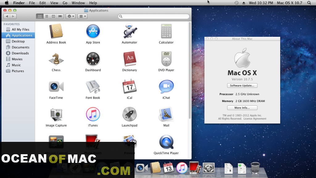 Mac OS X Lion 10.7 Free Download