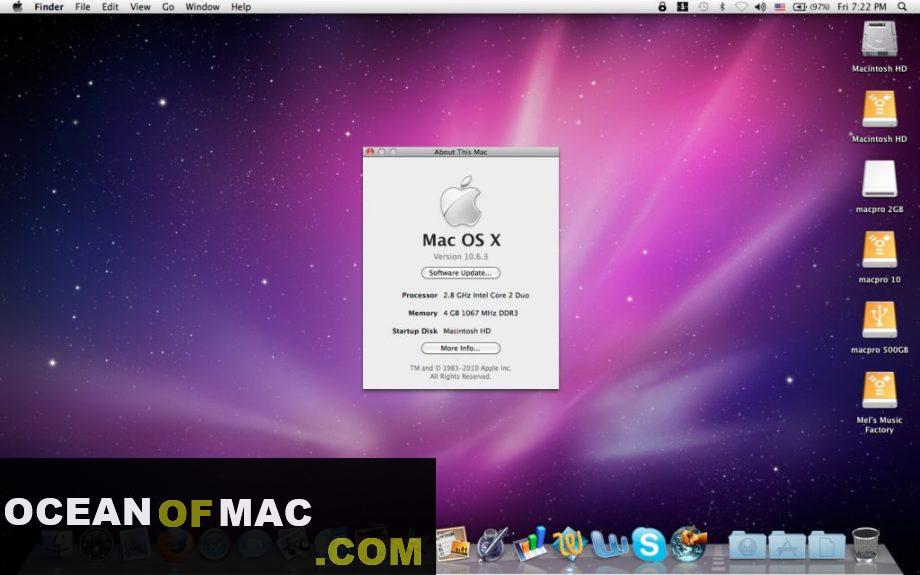 Mac OS X Snow Leopard 10.6 Free Download
