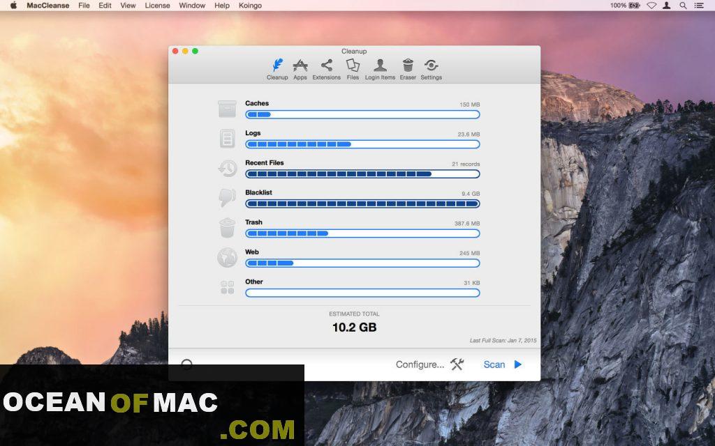 MacCleanse 8.1.4 Free Download