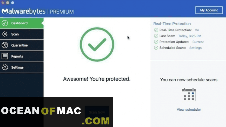 Malwarebytes Premium 3.1.1.505 for Mac Dmg Free Download