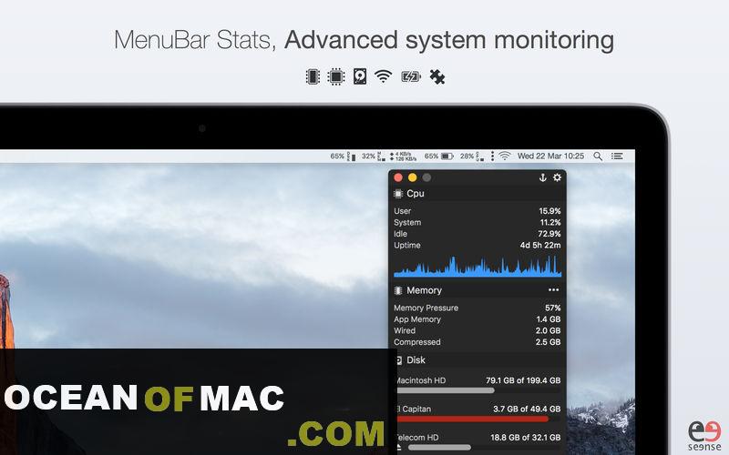 MenuBar Stats 3 for Mac Dmg