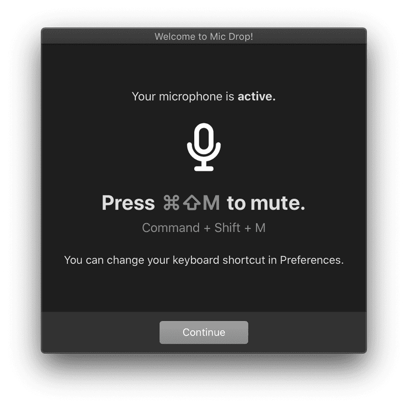 Mic Drop for macOS Free Download
