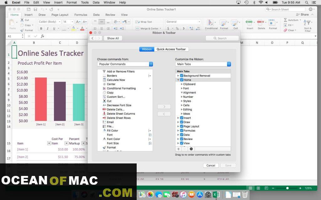 Microsoft Office 2019 for Mac Dmg 16.30 Multilingual Free Download