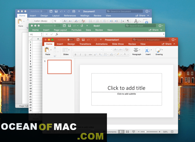 Microsoft Office 2019 for Mac Dmg 16.30 Multilingual Full Version Free Download