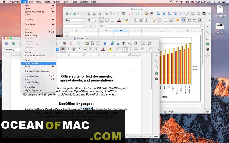 NeoOffice 2017 Free Download for Mac DmgOS
