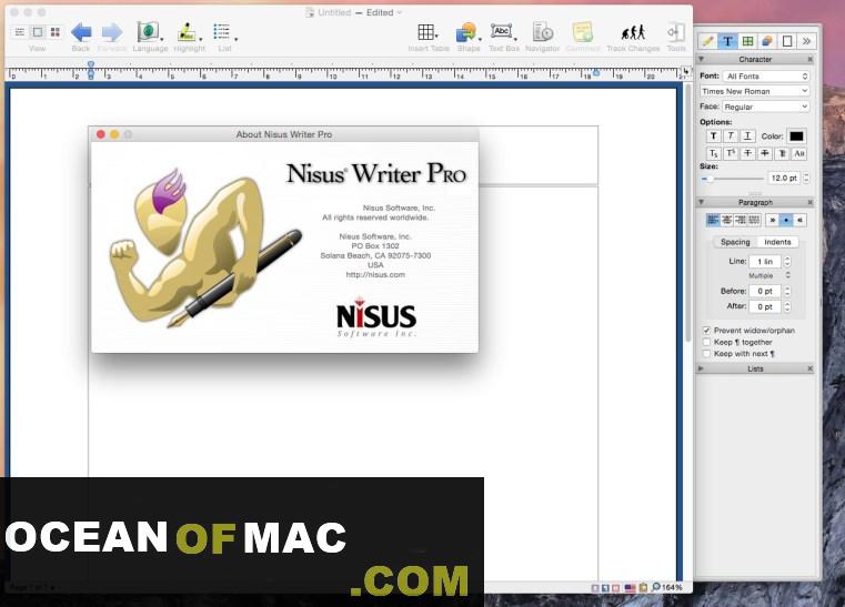 Nisus Writer Pro Free Download macOS