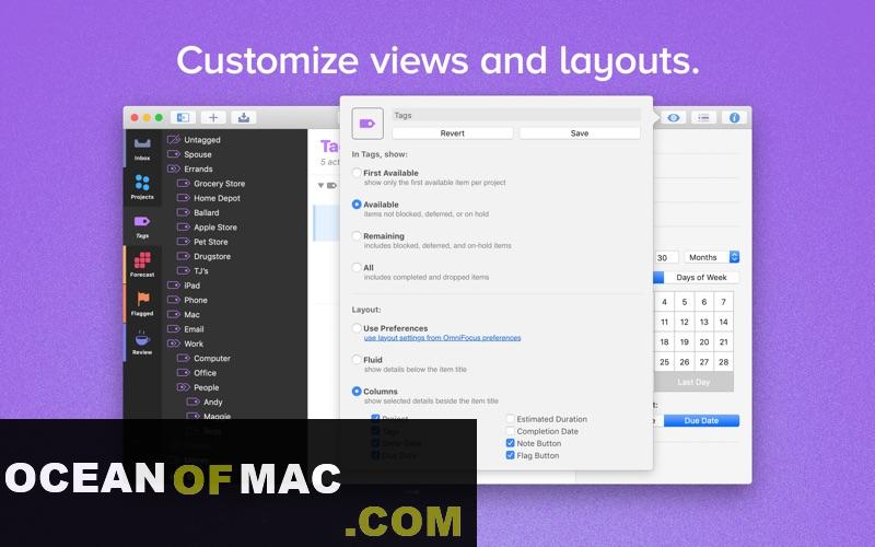 OmniFocus Pro 3.9.2 for Mac Dmg OS X Free Download