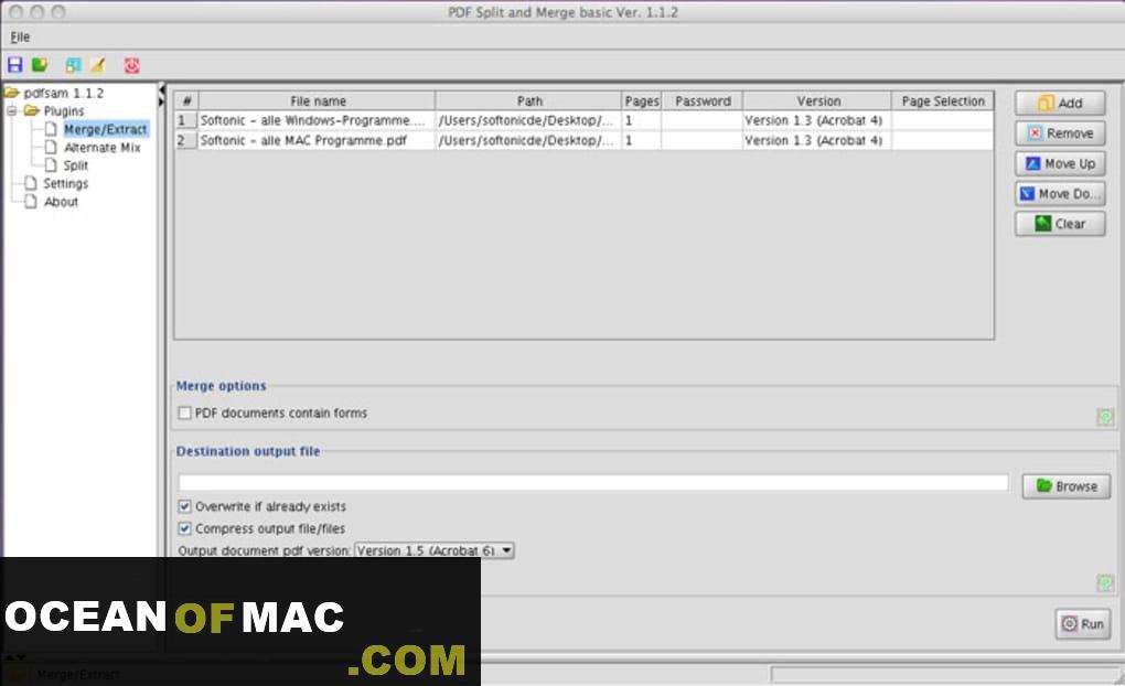 PDF Merge Split for Mac Dmg Download