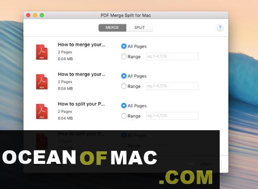 PDF Merge Split for Mac Dmg Free Download