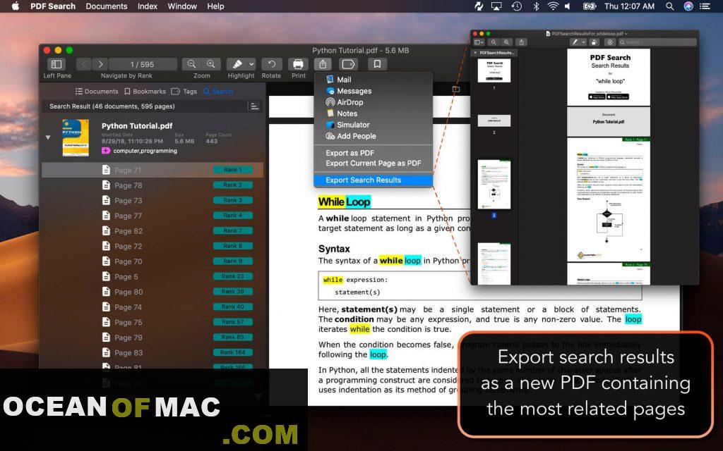 PDF Search Free Download macOS