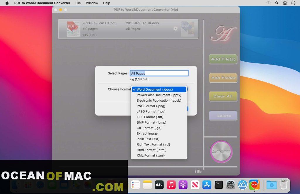 PDF to WordDocument Converter for Mac Dmg Free Download