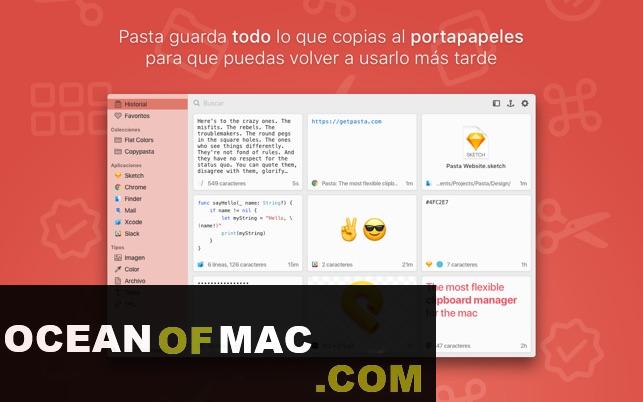 Pasta PRO 1.3.9 for Mac Dmg Free Download