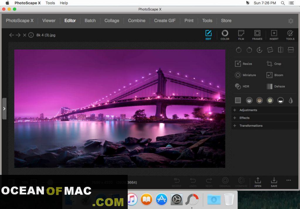 PhotoScape X Pro 4.0.1 for Mac Dmg Free Download