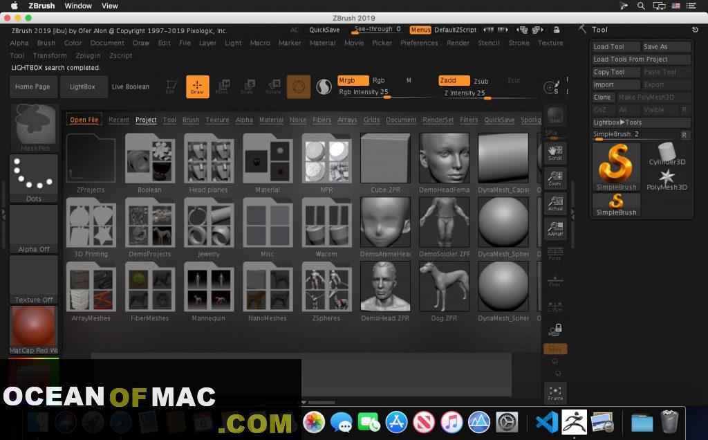 Pixologic ZBrush 2019 for Mac Dmg Free Download