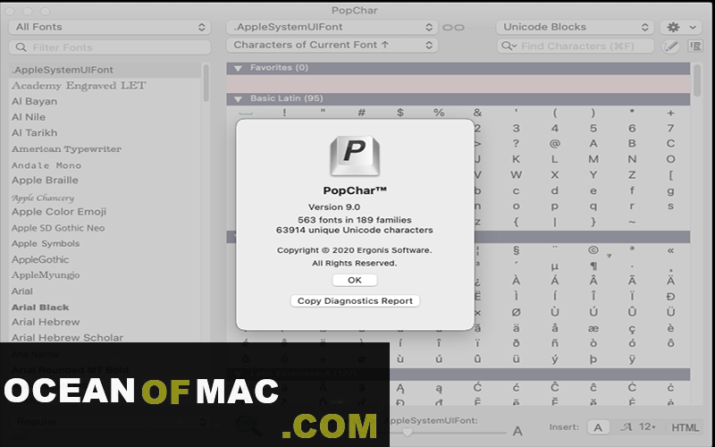 PopChar X 9.1 for Mac Dmg Full Version Download
