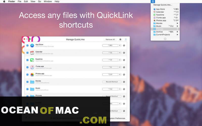 QuickLinks 2 for Mac Dmg Free Download