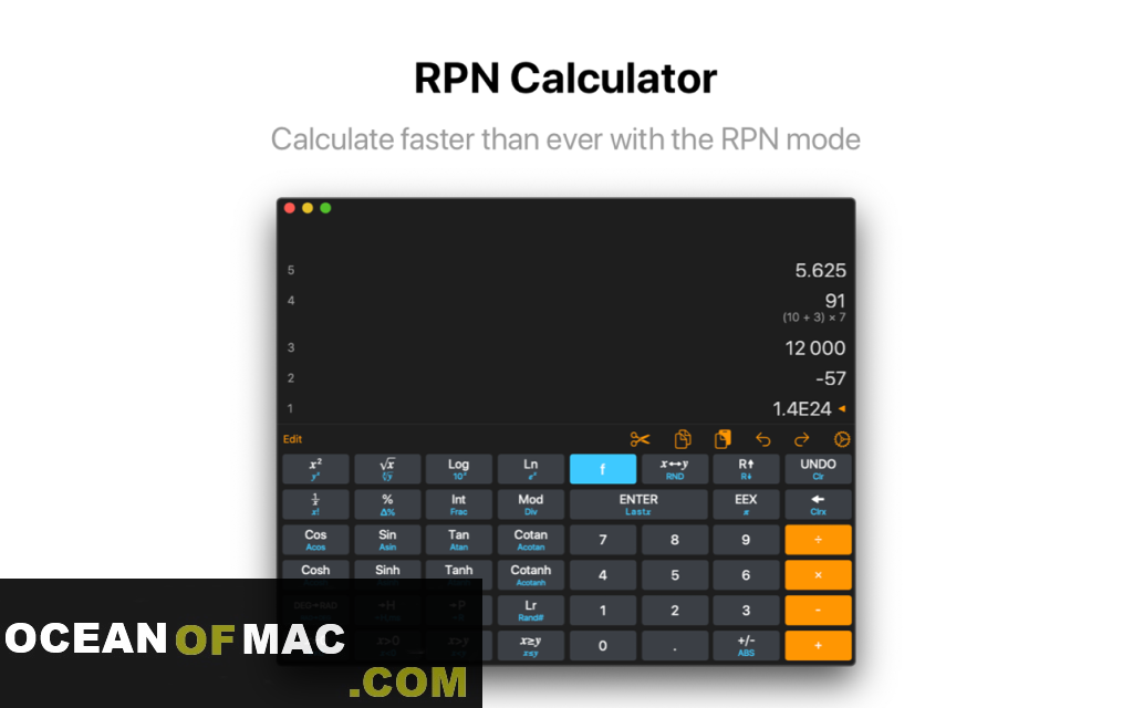 RPN Calculator 2022 for Mac Dmg Free Download