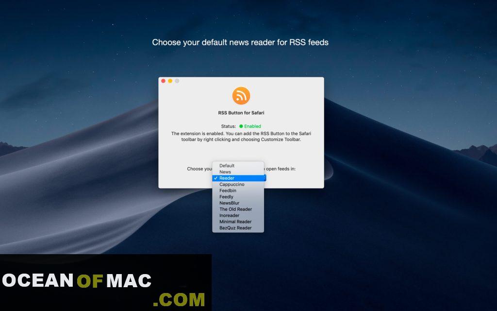 RSS Button for Safari for Mac DmgOS Free Download