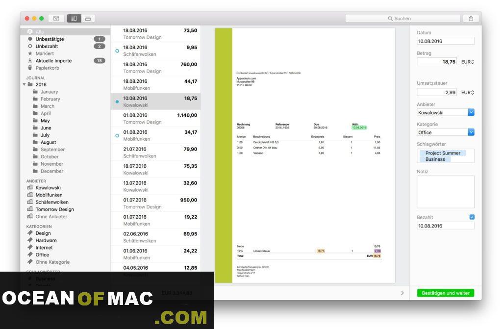 Receipts for Mac Dmg Free Download